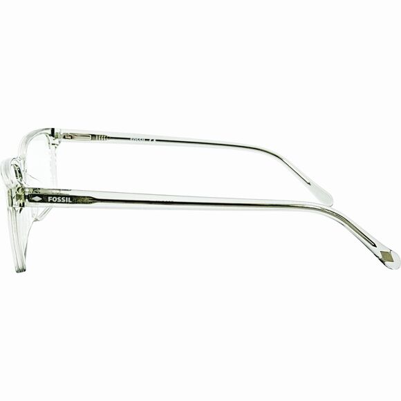 Fossil Fos 7136 Mens Plastic Eyeglass Frame 063M Crystal Grey 56-16 - Picture 3 of 4